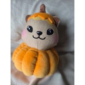 Moriah Elizabeth Mini Mystery Plush Colorsplash Series 3 - pumpy the pumpkin.